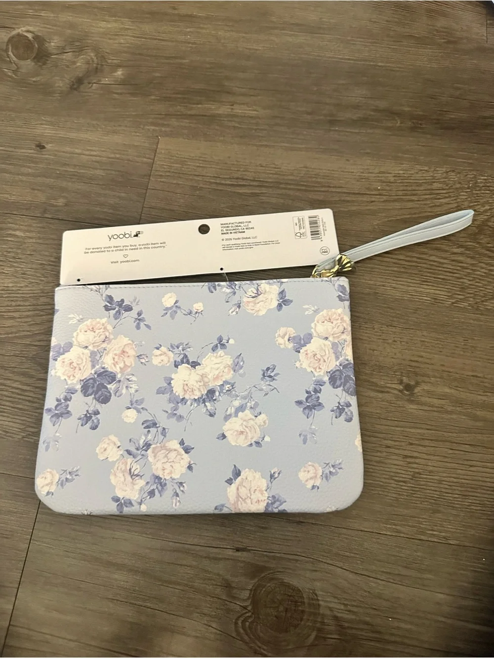 💙 🎯 LoveShackFancy x Target Yoobi Everblooming Rosettes Pencil Case with Strap